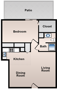 One Bedroom / One Bath